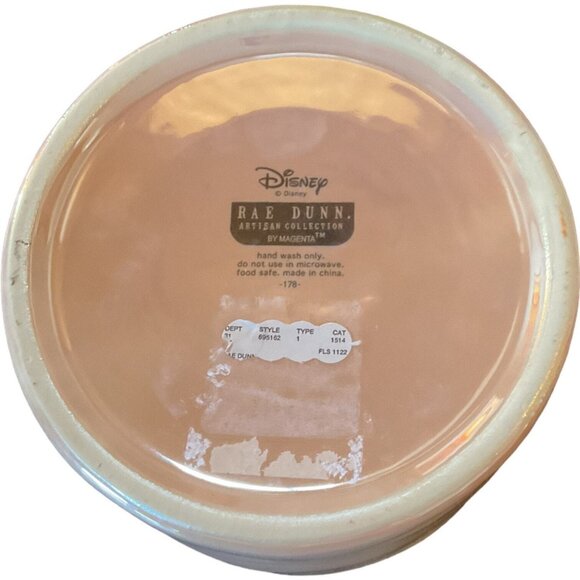 Disney Rae Dunn Magenta Tinkerbell Pixie Dust Ceramic Iridescent Storage Jar - Picture 3 of 9
